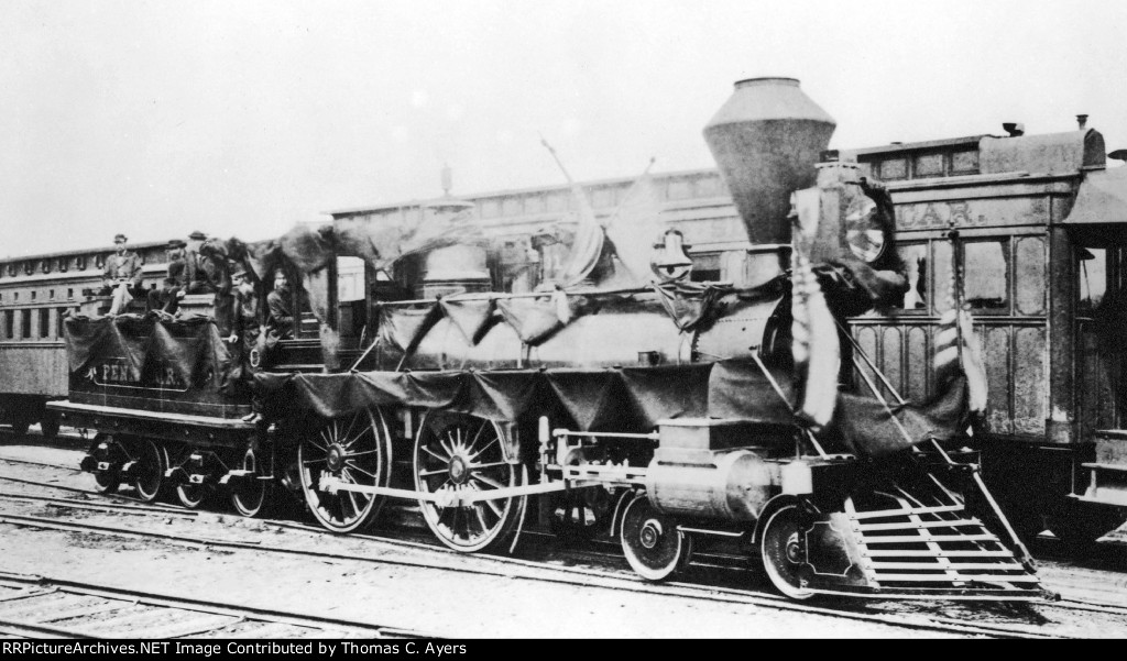 PRR Lincoln Funeral Train, 1865